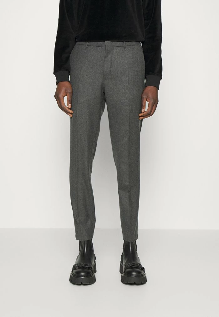 SASHA COMMUTER - Trousers - dark grey melange