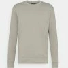 J.LINDEBERG THROW CREW NECK - Sweatshirt - Vetiver