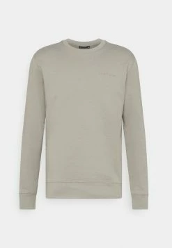 J.LINDEBERG THROW CREW NECK - Sweatshirt - Vetiver
