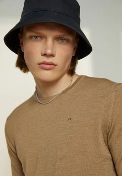 J.LINDEBERG LYLE CREW NECK - Jumper - Tiger Brown