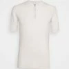 J.LINDEBERG NINO MIX ZIP - Polo Shirt - Whisper White