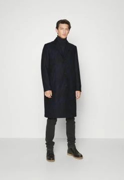 J.LINDEBERG BURKE GEO COAT - Classic Coat - Jl Navy