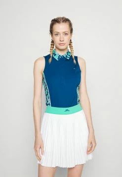 J.LINDEBERG DENA GOLF - Sports T-shirt - Poseidon