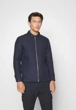 J.LINDEBERG JASON ZIP OVERSHIRT - Light Jacket - Navy