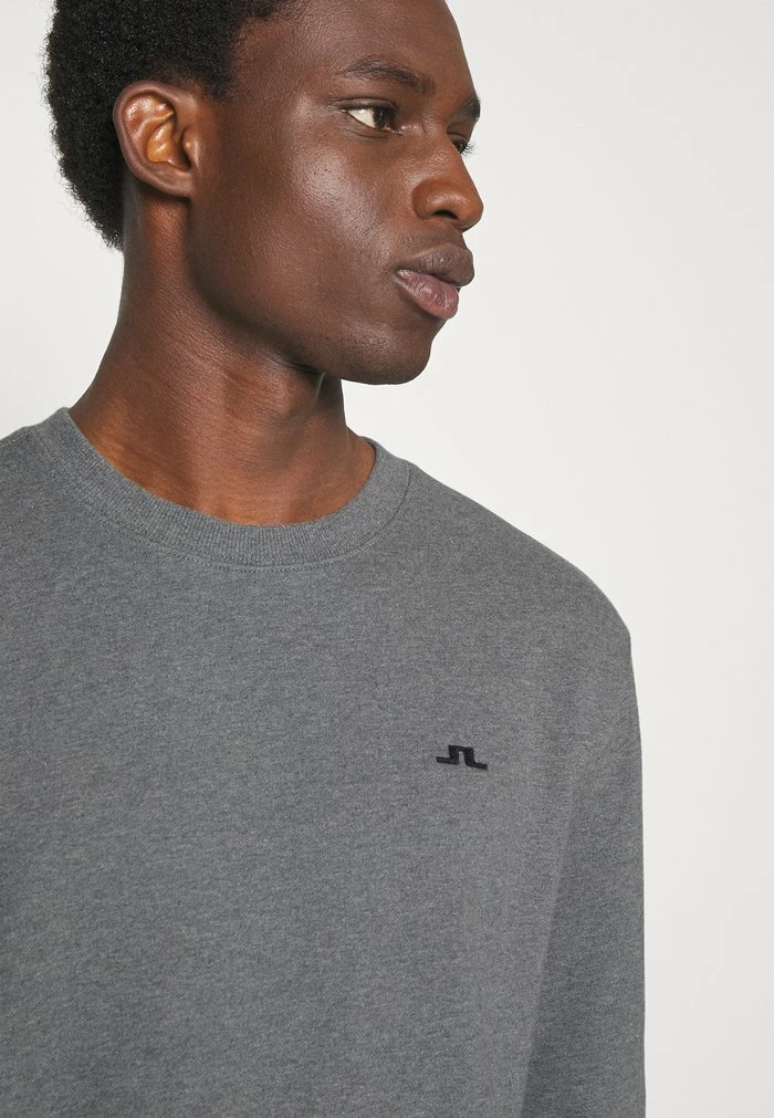 CREW NECK - Sweatshirt - mid grey melange