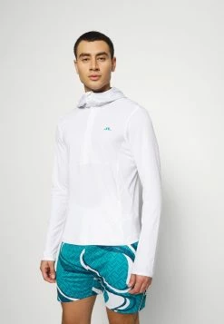 J.LINDEBERG ACTIVE HOOD - Zip-up Sweatshirt - White
