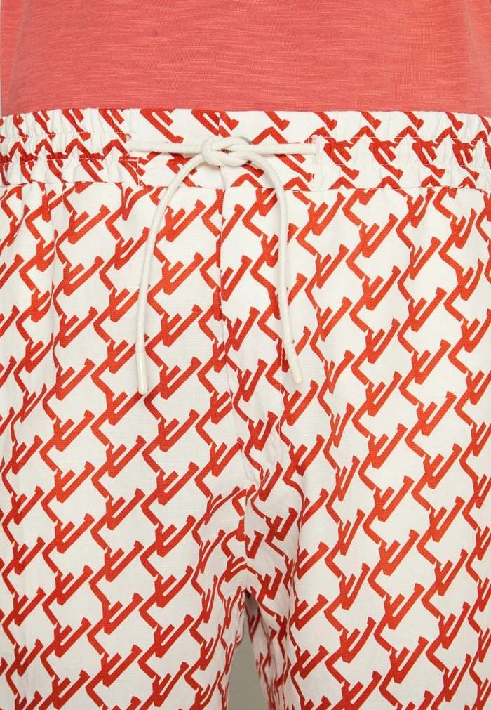 EARL GEO PRINT - Shorts - cloud white