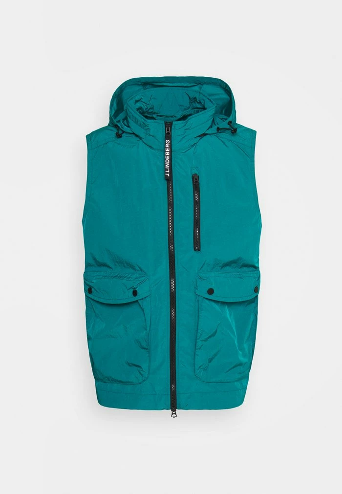 RAUFA VEST - Waistcoat - deep lake