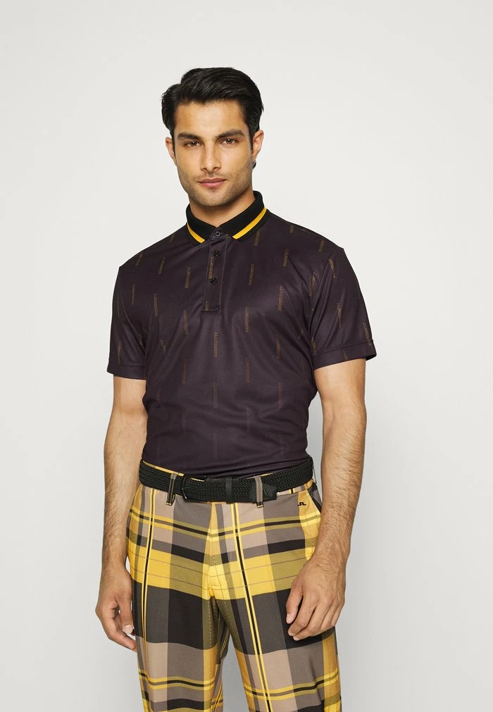 TYSON REGULAR FIT - Polo shirt - black