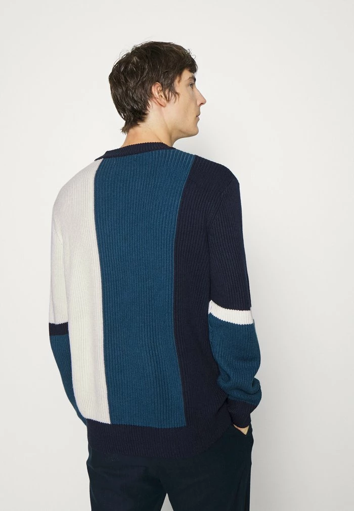 J.LINDEBERG IVAN BOLD BLOCK - Jumper - Navy 3 J.LINDEBERG IVAN BOLD BLOCK - Jumper - Navy - Image 3
