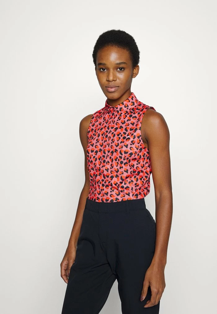 J.LINDEBERG DENA PRINT SLEEVELESS GOLF - Top - Faded Rose 1 J.LINDEBERG DENA PRINT SLEEVELESS GOLF - Top - Faded Rose