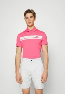 J.LINDEBERG CLARK REGULAR FIT GOLF - Polo Shirt - Hot Pink