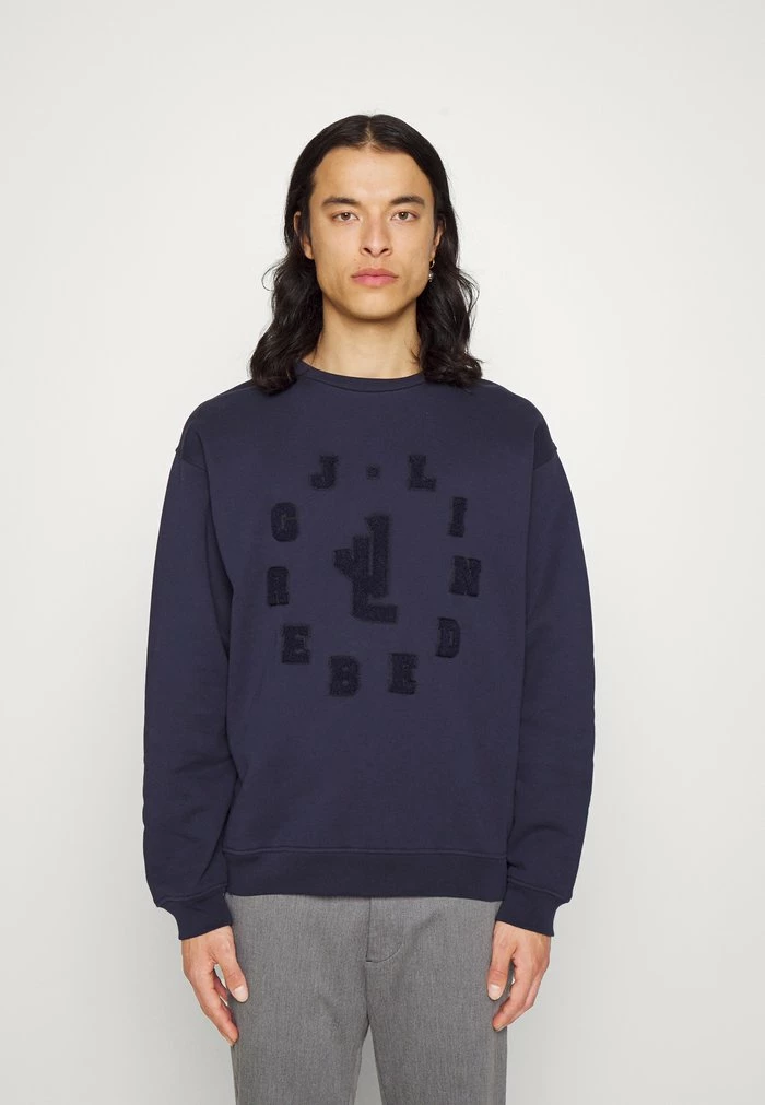 KYZER LOGO CREW NECK - Sweatshirt - navy