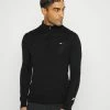J.LINDEBERG KIAN ZIPPED GOLF - Jumper - Black