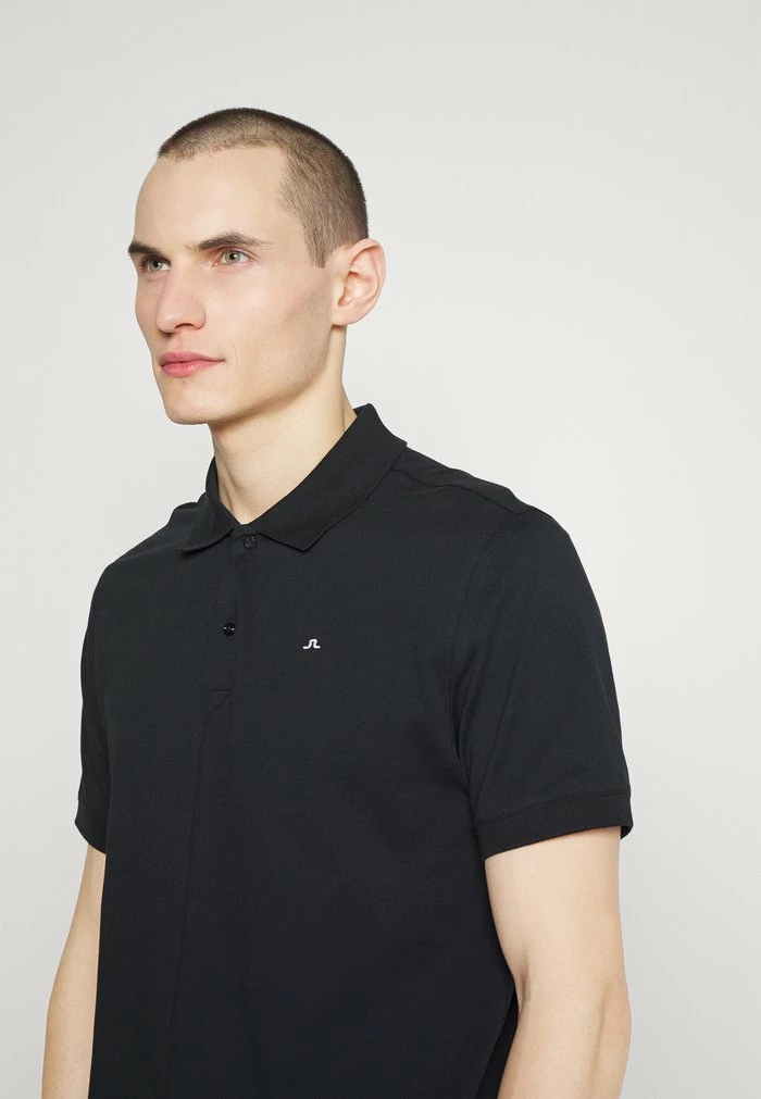 J.LINDEBERG RUBI SLIM - Polo Shirt - Black 5 J.LINDEBERG RUBI SLIM - Polo Shirt - Black - Image 5