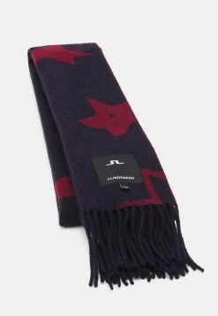 J.LINDEBERG STAR SCARF UNISEX - Scarf - Navy