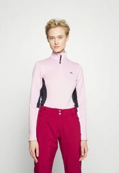 J.LINDEBERG TRACY SKI MID LAYER - Long Sleeved Top - Pink Lavender