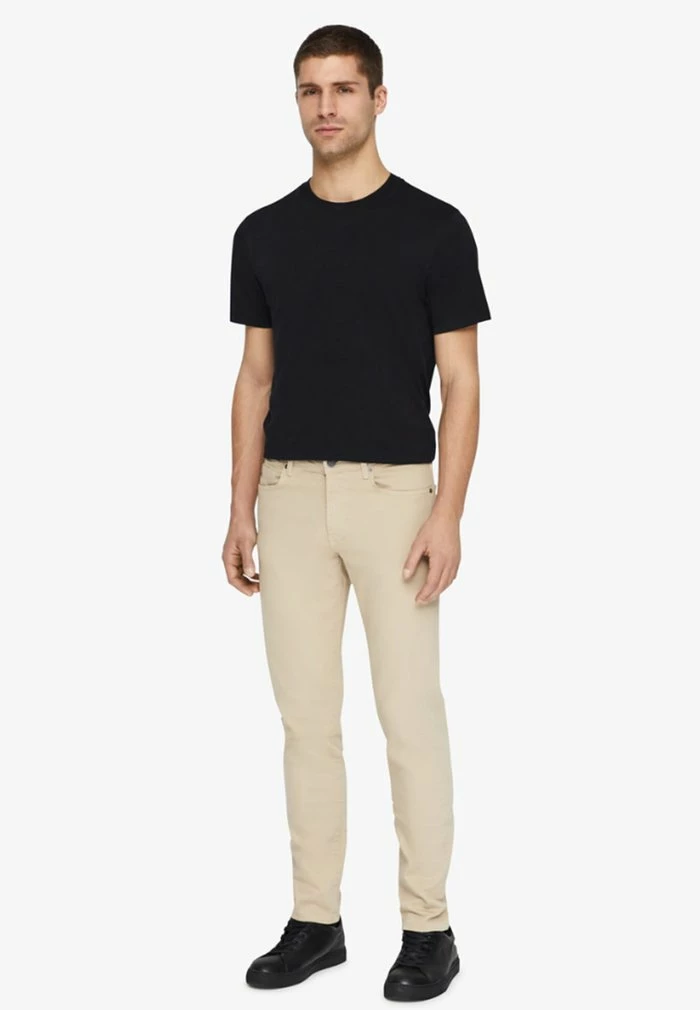 JAY - Slim fit jeans - oxford tan