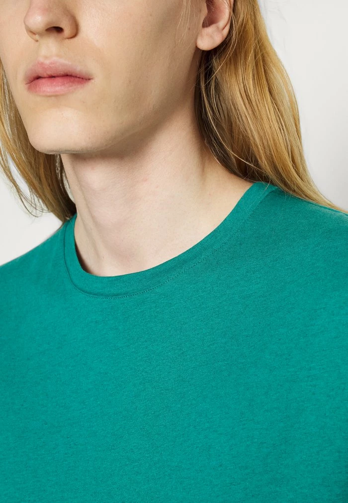 SID OVERDYED MELANGE - Basic T-shirt - deep lake