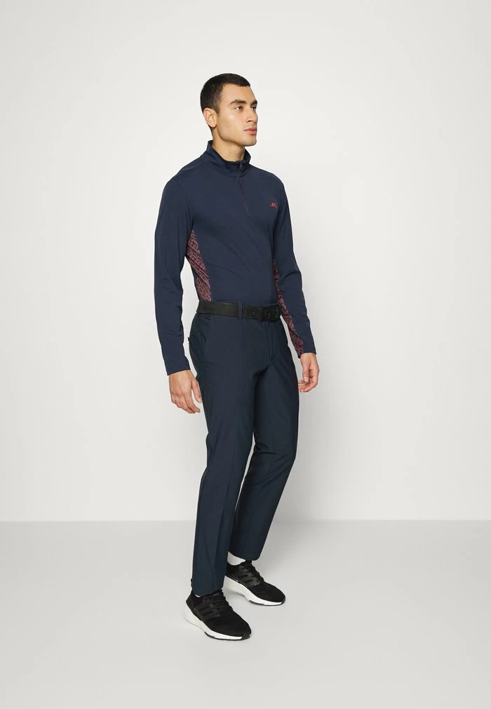 EMANUEL GOLF MID LAYER - Long sleeved top - ketchup bridge monogram