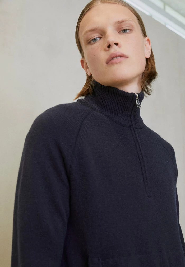 COLLIN HALF ZIP - Jumper - navy