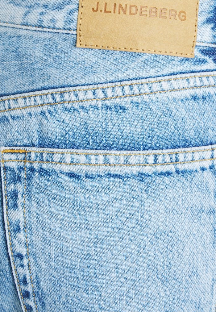 J.LINDEBERG JOHNNY WASHED LOOSE - Straight Leg Jeans - Light Blue 3 J.LINDEBERG JOHNNY WASHED LOOSE - Straight Leg Jeans - Light Blue - Image 3