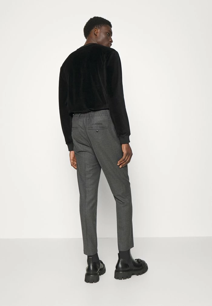 SASHA COMMUTER - Trousers - dark grey melange