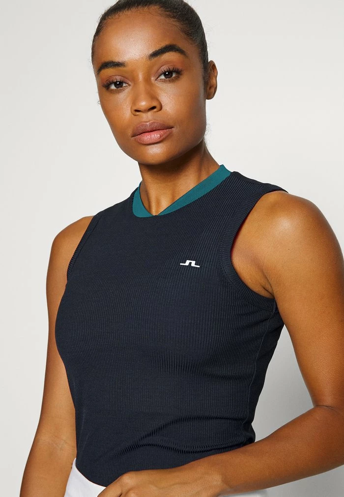 J.LINDEBERG SHANI SLEEVELESS GOLF - Top - Navy 6 J.LINDEBERG SHANI SLEEVELESS GOLF - Top - Navy - Image 6