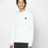 J.LINDEBERG THROW PATCH HOODIE - Sweatshirt - White