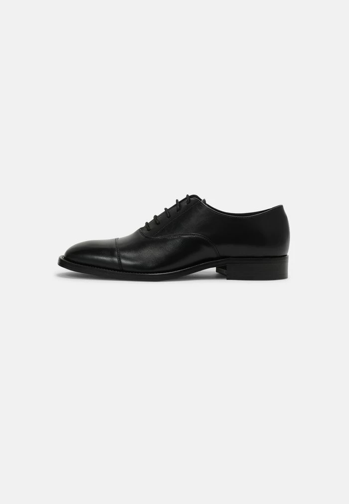 HOPPER CAP TOE PORT - Lace-ups - black