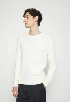 J.LINDEBERG ARCHER STRUCTURE - Jumper - Whisper White