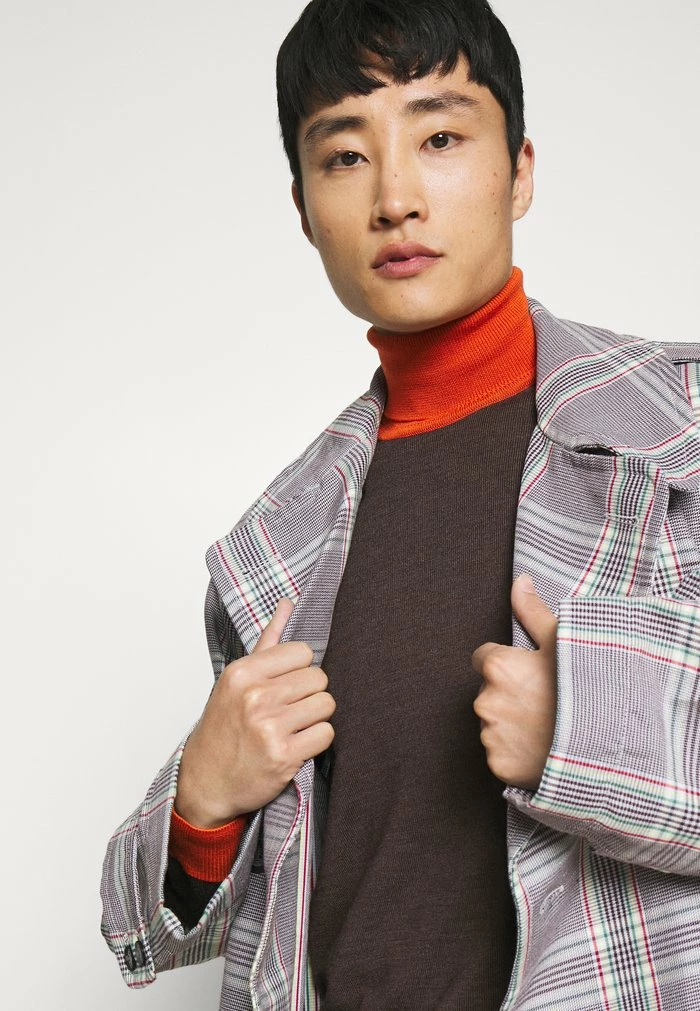 LYD COLOR BLOCK - Jumper - umber brown