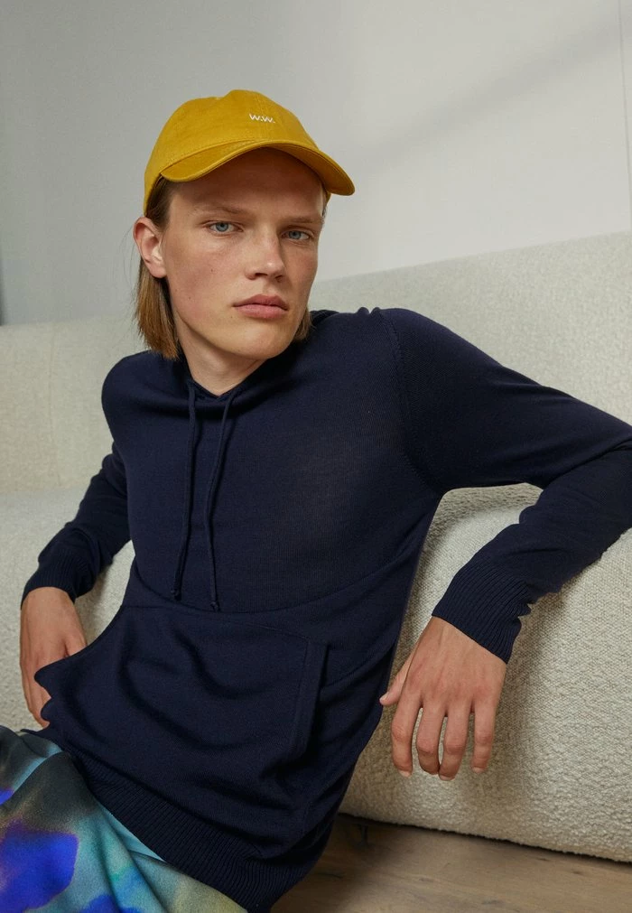 LAURIE HOODIE - Jumper - navy