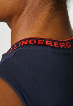 J.LINDEBERG LEYA SLEEVELESS - Sports T-shirt - Navy -J.LINDEBERG SHOP fae5c7479a934652ad6e1b6666e3ad7e