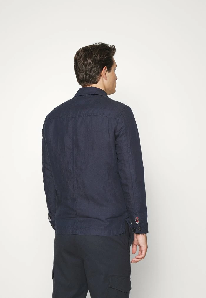 JASON ZIP OVERSHIRT - Light jacket - navy